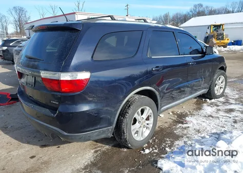 2011 Dodge Durango Crew from USA, damaged, VIN 1D4SE4GT3BC699372